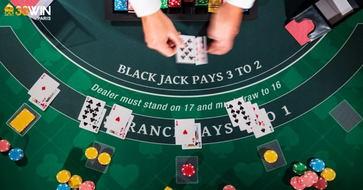 Luật Chơi Blackjack -Cách Đánh Bài Xì Dách Chuẩn Tại 33Win 3 Luật chơi Blackjack tại 33Win